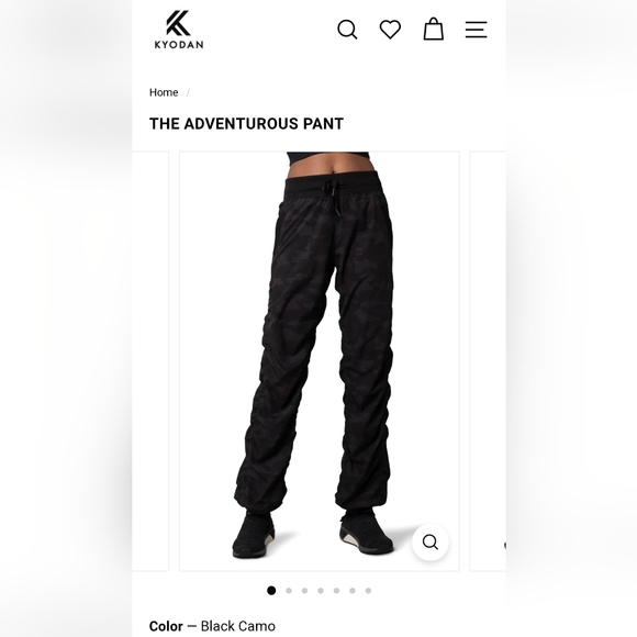 🆕 Track Parachute Yoga Pants XXL | Sold Out! | NEW Lightweight Hiking KYODAN - Picture 16 of 16